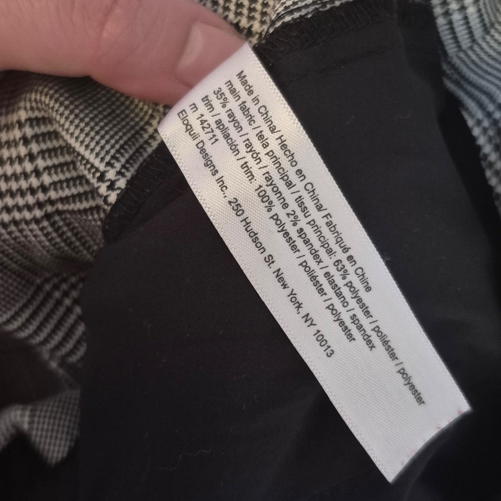Eloquii plaid wide leg pants 24w - Picture 5 of 11